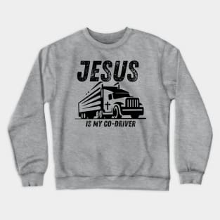 Jesus Co-driver Crewneck Sweatshirt